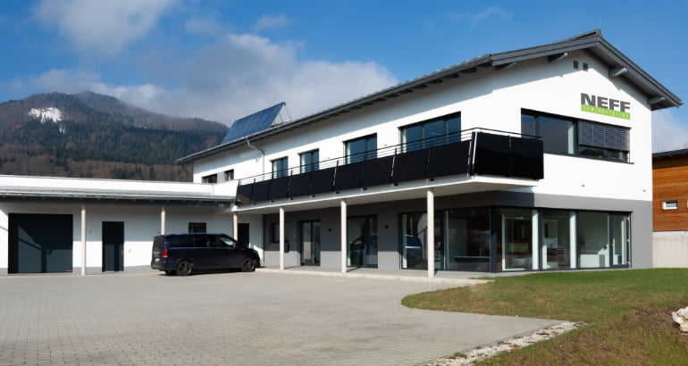 NEFF Gewindetriebe GmbH branch office in Oberwang/Austria