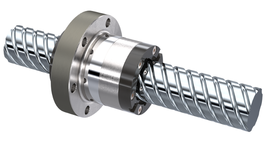 Ball screw drive KGT consisting of a ball screw KGS and a flanged ball nut KGF