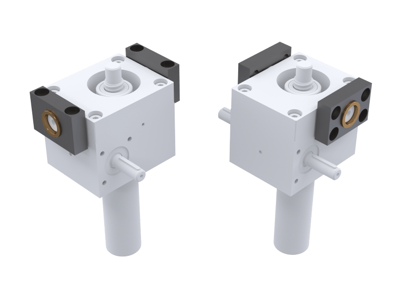 Cardan bearing block KLB and cardan bearing flange KLF combined with cardan adapter KA-ZL and KA-ZQ
